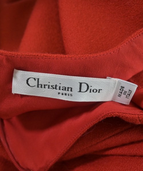 Christian Dior（クリスチャンディオール）ワンピース 赤 サイズ:40(M位) レディース/2200681748187