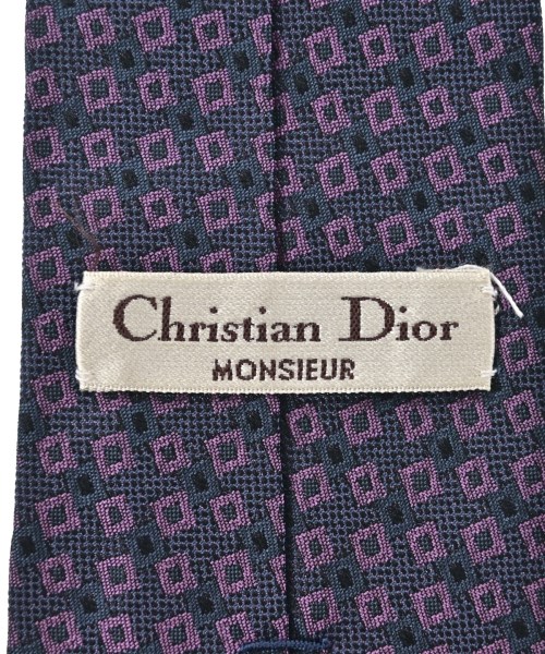 Christian Dior（クリスチャンディオール）ネクタイ 紺 サイズ:- メンズ/2200686967019