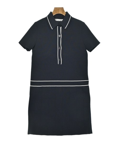 Christian Dior(クリスチャンディオール)ワンピース 紺 サイズ:34(XXS位)/2200693874041