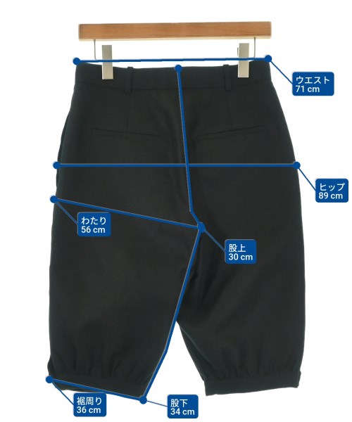 Christian Dior（クリスチャンディオール）ショートパンツ 黒 サイズ:40(M位) レディース/2200693874393