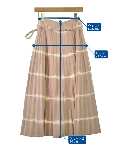 Christian Dior（クリスチャンディオール）ロング・マキシ丈スカート ピンク サイズ:44(L位) レディース/2200693874430