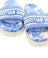 Christian Dior（クリスチャンディオール）サンダル 青 サイズ:EU37 1/2(24cm位) レディース/2200693874546