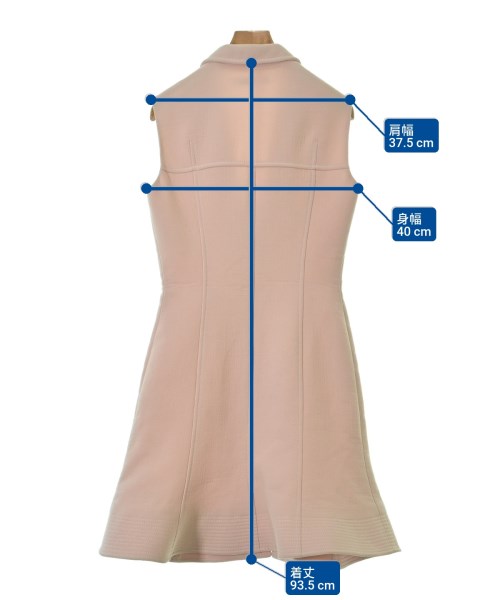 Christian Dior（クリスチャンディオール）ワンピース ピンク サイズ:40(M位) レディース/2200694663019