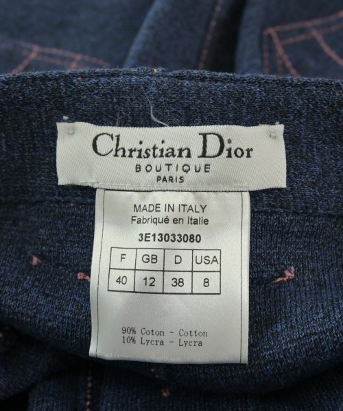 Christian Dior（クリスチャンディオール）ロング・マキシ丈スカート 青 サイズ:40(M位) レディース/2200689941177