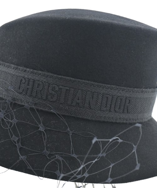 Christian Dior（クリスチャンディオール）ハット 黒 サイズ:- レディース/2200690329179