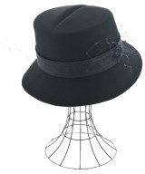 Christian Dior（クリスチャンディオール）ハット 黒 サイズ:- レディース/2200690329179