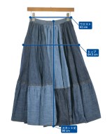 Christian Dior（クリスチャンディオール）ロング・マキシ丈スカート 青 サイズ:40(M位) レディース/2200700066025
