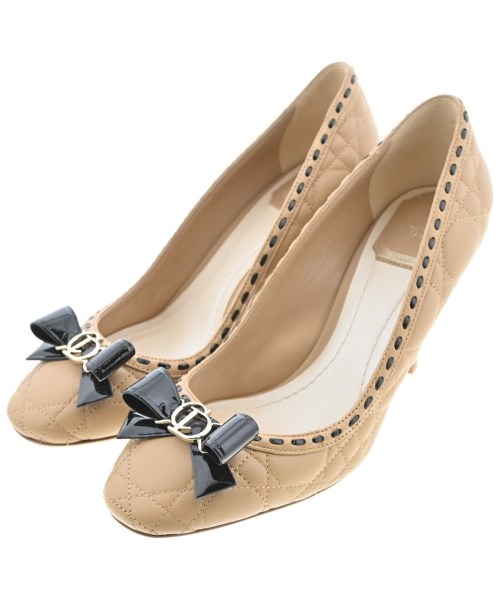 Christian Dior(クリスチャンディオール)パンプス ベージュ サイズ:EU38(24.5cm位)/2200696493126