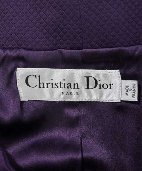 Christian Dior（クリスチャンディオール）カジュアルジャケット 紫 サイズ:44(L位) レディース/2200700586011