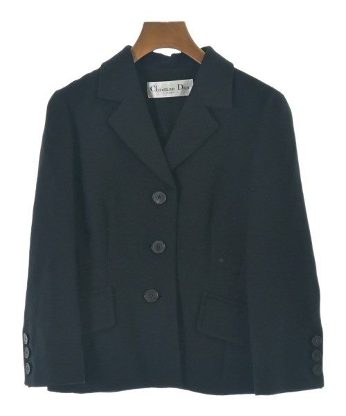 Christian Dior(クリスチャンディオール)テーラードジャケット 紺 サイズ:38(S位)/2200700594153