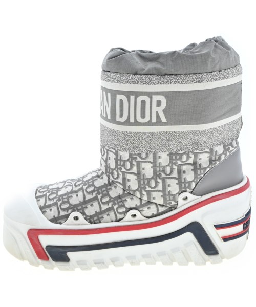 Christian Dior（クリスチャンディオール）ブーツ グレー サイズ:EU39(25.5cm位) レディース/2200701682200