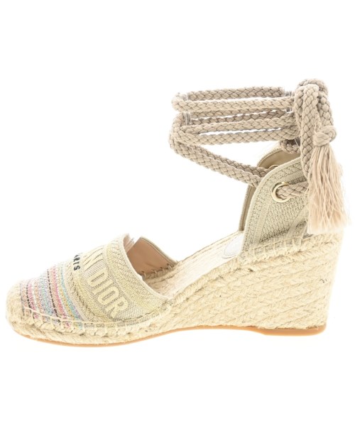 Christian Dior（クリスチャンディオール）エスパドリーユ ベージュ サイズ:EU37 1/2(24cm位) レディース/2200649057481