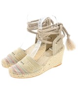 Christian Dior（クリスチャンディオール）エスパドリーユ ベージュ サイズ:EU37 1/2(24cm位) レディース/2200649057481