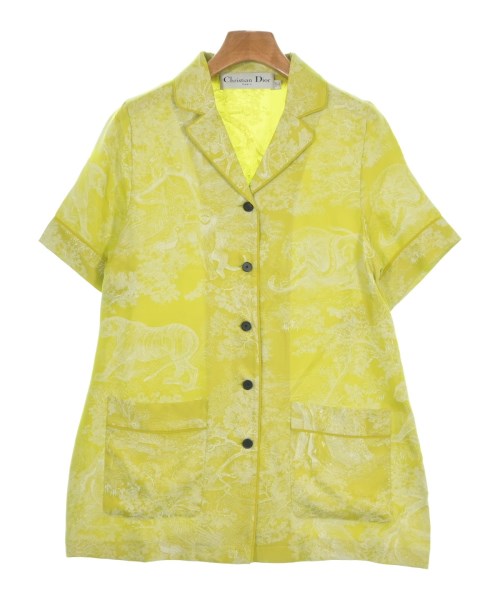 Christian Dior(クリスチャンディオール)ブラウス 緑 サイズ:34(XXS位)/2200656247127