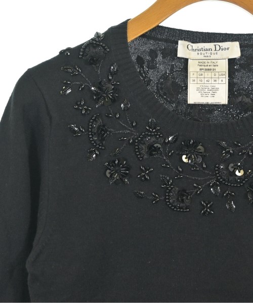 Christian Dior（クリスチャンディオール）ニット・セーター 黒 サイズ:42(M位) レディース/2200660325033