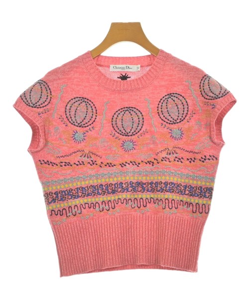 Christian Dior(クリスチャンディオール)ベスト/ノースリーブ ピンク サイズ:40(M位)/2200659089038