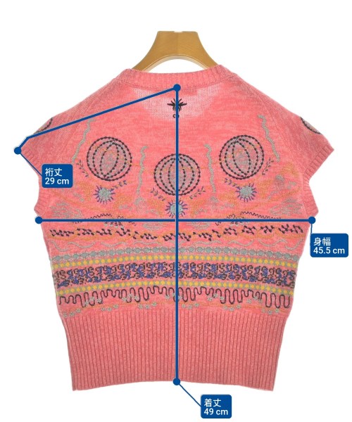 Christian Dior（クリスチャンディオール）ベスト/ノースリーブ ピンク サイズ:40(M位) レディース/2200659089038