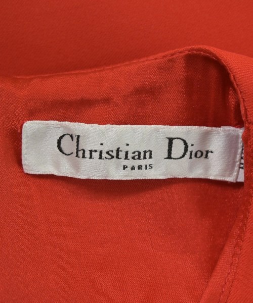 Christian Dior（クリスチャンディオール）ワンピース 赤 サイズ:40(M位) レディース/2200662041016