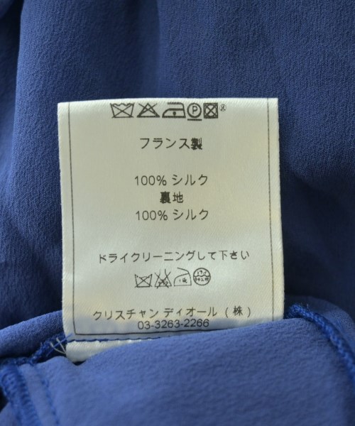 Christian Dior（クリスチャンディオール）ワンピース 青 サイズ:40(M位) レディース/2200711176102