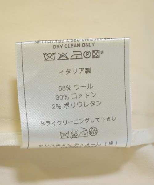 Christian Dior（クリスチャンディオール）スラックス 白 サイズ:42(M位) レディース/2200711176157