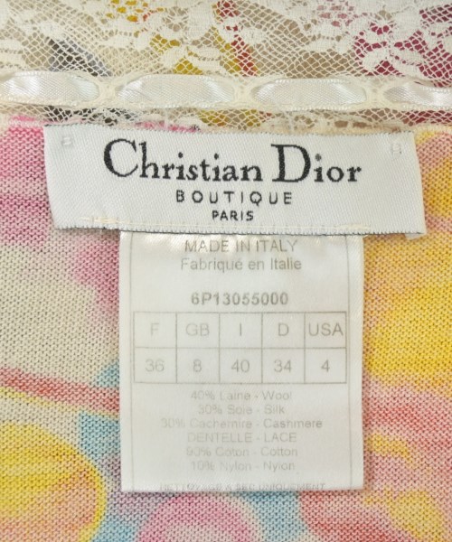 Christian Dior（クリスチャンディオール）ベスト/ノースリーブ 白 サイズ:40(M位) レディース/2200714590011