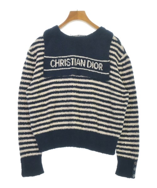 Christian Dior（クリスチャンディオール）ニット・セーター 紺 サイズ:48(XXL位) レディース/2200717697021