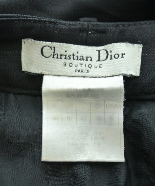 Christian Dior（クリスチャンディオール）スラックス 黒 サイズ:42(M位) レディース/2200646996110