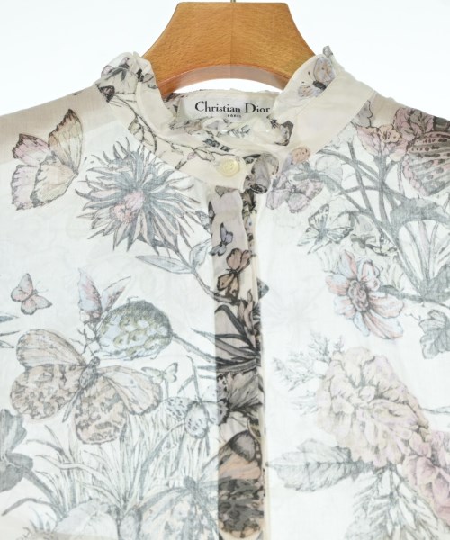 Christian Dior（クリスチャンディオール）シャツワンピース 白 サイズ:38(M位) レディース/2200648001027