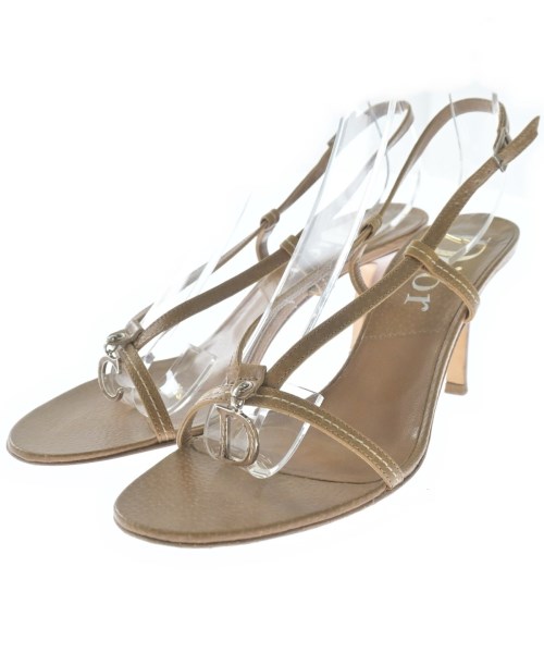 Christian Dior(クリスチャンディオール)サンダル ベージュ サイズ:EU36 1/2(23cm位)/2200637563390