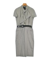 Christian Dior（クリスチャンディオール）ワンピース グレー サイズ:46(XL位) レディース/2200638724264