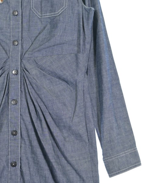 Christian Dior（クリスチャンディオール）シャツワンピース 紺 サイズ:46(XL位) レディース/2200638724271