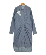 Christian Dior（クリスチャンディオール）シャツワンピース 紺 サイズ:46(XL位) レディース/2200638724271