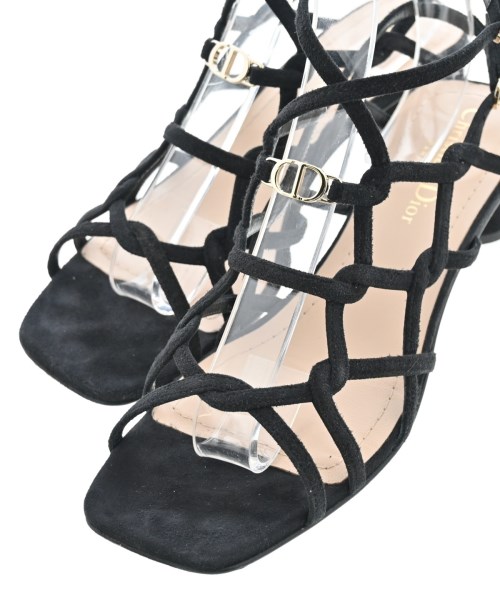 Christian Dior（クリスチャンディオール）サンダル 黒 サイズ:EU36 1/2(23cm位) レディース/2200649720064