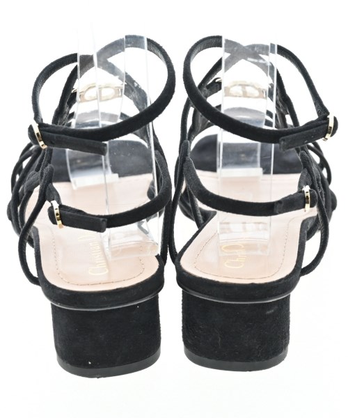 Christian Dior（クリスチャンディオール）サンダル 黒 サイズ:EU36 1/2(23cm位) レディース/2200649720064
