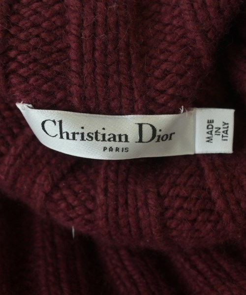 Christian Dior（クリスチャンディオール）ニット・セーター 赤 サイズ:38(S位) レディース/2200651204187