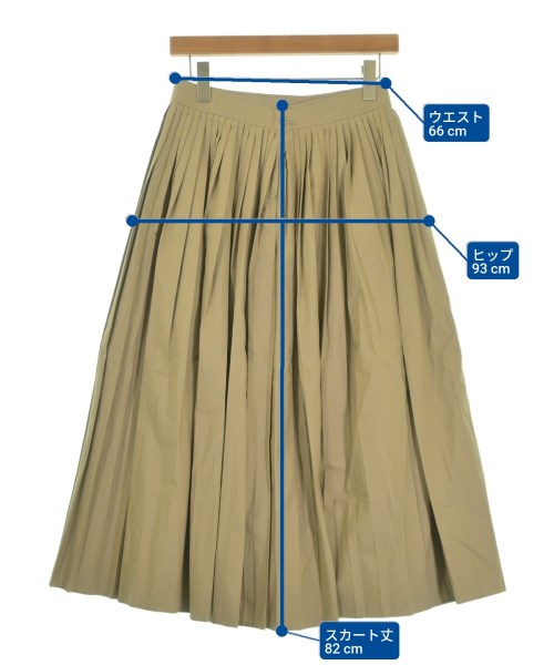 Christian Dior（クリスチャンディオール）ロング・マキシ丈スカート ベージュ サイズ:40(M位) レディース/2200651204262