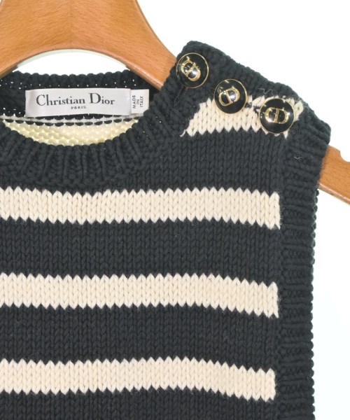 Christian Dior（クリスチャンディオール）ベスト/ノースリーブ 黒 サイズ:38(S位) レディース/2200635847041