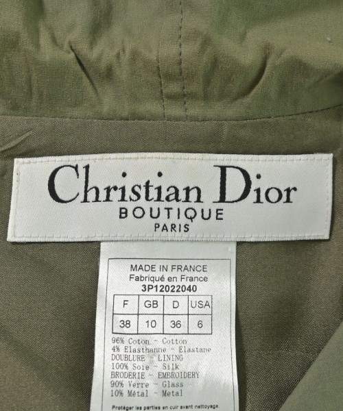 Christian Dior（クリスチャンディオール）その他 カーキ サイズ:38(S位) レディース/2200702501036