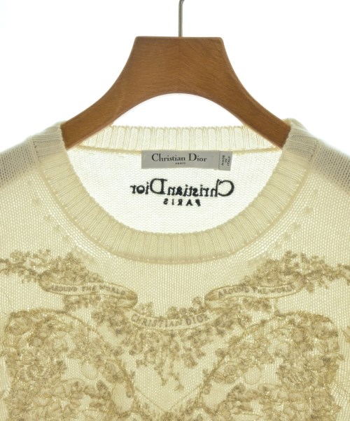 Christian Dior（クリスチャンディオール）ニット・セーター 白 サイズ:48(XXL位) レディース/2200704064126
