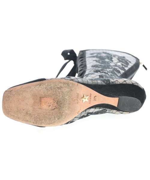 Christian Dior（クリスチャンディオール）ブーツ 黒 サイズ:37 1/2(24cm位) レディース/2200704064201