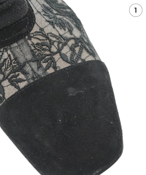 Christian Dior（クリスチャンディオール）ブーツ 黒 サイズ:37 1/2(24cm位) レディース/2200704064201