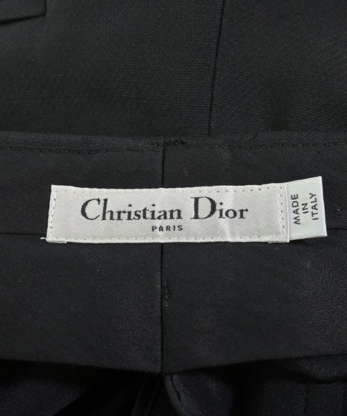 Christian Dior（クリスチャンディオール）スラックス 黒 サイズ:40(M位) レディース/2200700659265