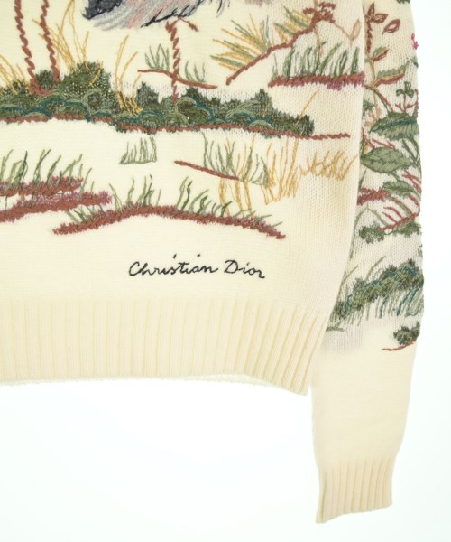 Christian Dior（クリスチャンディオール）ニット・セーター 白 サイズ:40(M位) レディース/2200700659289