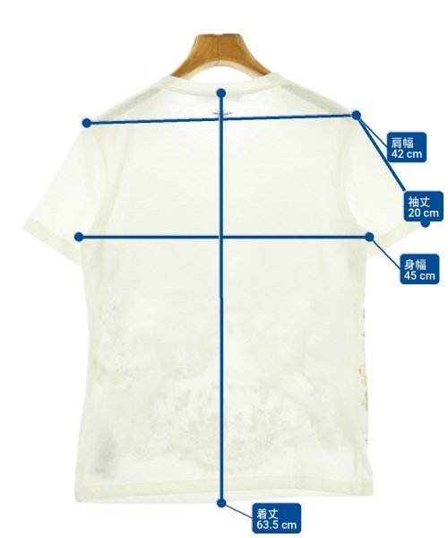Christian Dior（クリスチャンディオール）Tシャツ・カットソー 白 サイズ:XS レディース/2200700659357