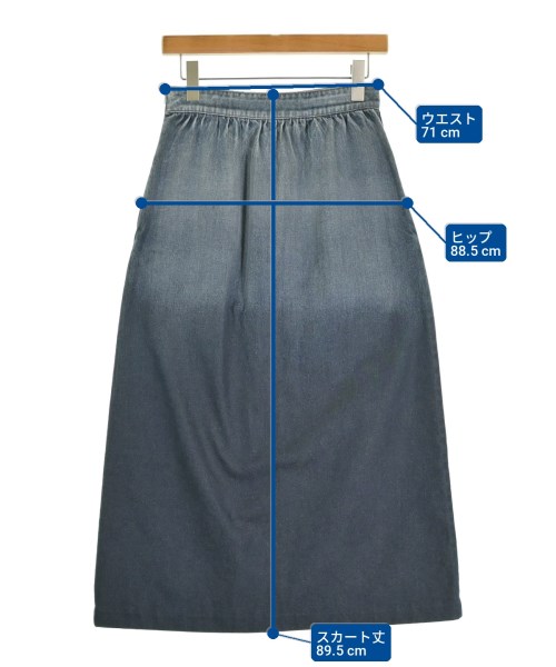 Christian Dior（クリスチャンディオール）ロング・マキシ丈スカート 青 サイズ:40(M位) レディース/2200700659364
