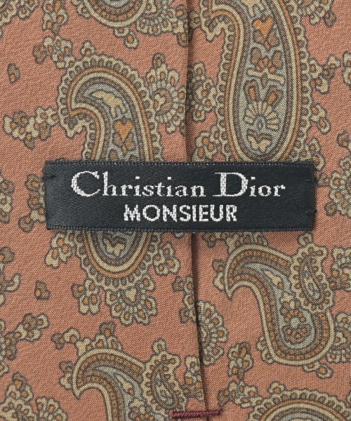 Christian Dior（クリスチャンディオール）ネクタイ オレンジ サイズ:- メンズ/2200663017065