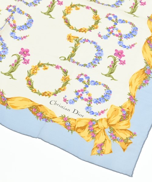 Christian Dior（クリスチャンディオール）バンダナ・スカーフ 白 サイズ:- レディース/2200663515134