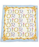 Christian Dior（クリスチャンディオール）バンダナ・スカーフ 白 サイズ:- レディース/2200663515134