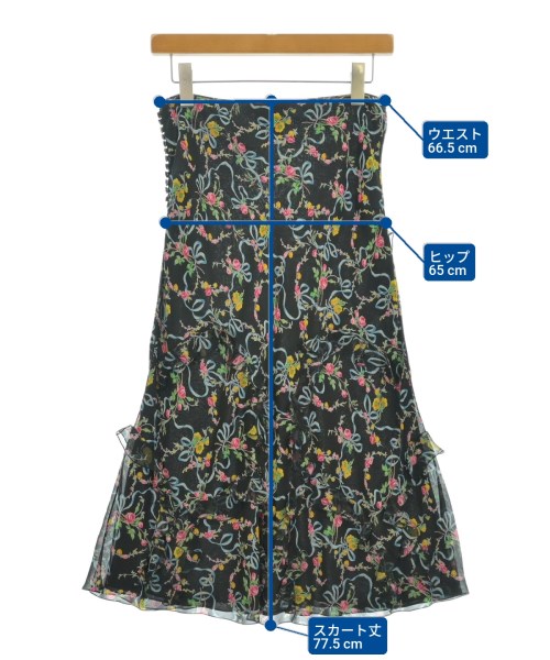 Christian Dior（クリスチャンディオール）ロング・マキシ丈スカート 黒 サイズ:42(L位) レディース/2200664677022