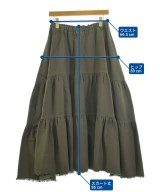 Christian Dior（クリスチャンディオール）ロング・マキシ丈スカート カーキ サイズ:40(M位) レディース/2200664724078